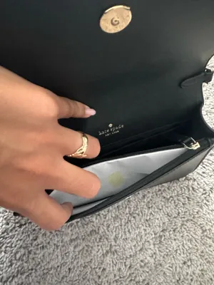Kate Spade Purse Black Crossbody Leather thumbnail 3