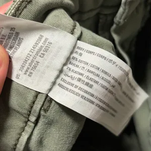Hollister high-rise Olive Utility cropped green hiking y2k pockets Pants size 30 thumbnail 10