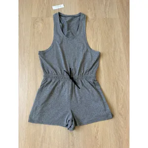 Fabletics Cloud Jersey Short Romper Size Small Gray - NWT thumbnail 2