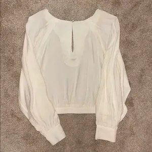 Banana Republic Cream Blouse Top thumbnail 2