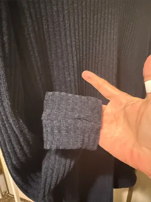 Reformation mini dress Ribbed Long Sleeve thumbnail 8
