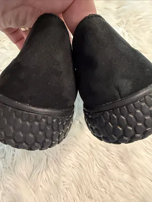 L'Amour Des Pieds Women’s Black Mary Jane Suede Flats size 8M leather upper thumbnail 7