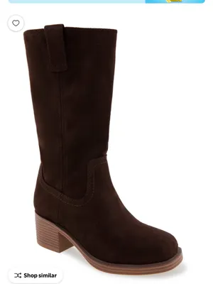 Union Bay Maude Brown Suede Boots Size 11 thumbnail 1