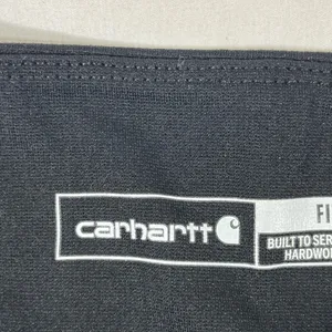Carhartt Fitted Workwear Capri Leggings Heavyweight Women Sz L Black‎ New A66 thumbnail 3
