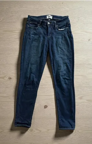 PAIGE Women's Blue Denim Skinny Jeans Size 27 thumbnail 1