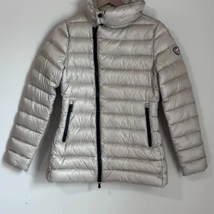 ROSSIGNOL Women's Down Puffer Ski Jacket Sz Small EUC‎ Tan thumbnail 1