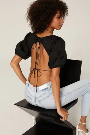For Love and Lemons Joanna Crop Top thumbnail 2