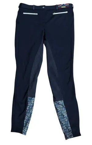 Horze Supreme Women’s Size 30 Riding Breeches Pants Equestrian Navy Blue thumbnail 1