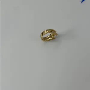 Fashion Jewelry Gold Ring with Sparkling Gem thumbnail 8