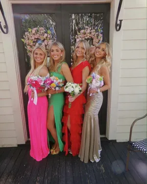 Prom dress Red Size 2 thumbnail 4