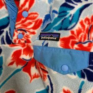 Patagonia Synchilla Snap-T Fleece Pullover Hawaiian Manoa Dusk Blue Small Rare thumbnail 14
