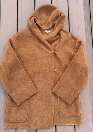 Max Studio Women's Hooded Coat | Size S thumbnail 5