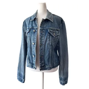 Vintage Y2K Stephen Hardy for Squeeze 100% Cotton Medium Wash Denim Jacket thumbnail 3