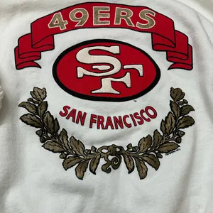 Vintage Spirit Cliff Engle SF 49ers Turtleneck Sweatshirt 90s Size Large thumbnail 2