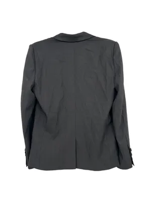 Lulus Black Blazer Jacket Shoulder Pads Single Button Closure Size Small NWT thumbnail 7