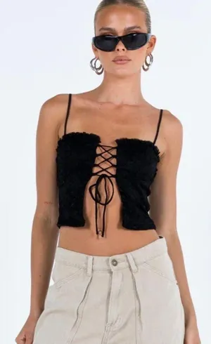 Princess Polly Marloe Top Black thumbnail 2