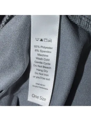 LuLaRoe One Size Gray Solid Leggings thumbnail 5