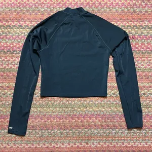 Nwt Vs Pink Black Rash Guard Swim Beach Long Sleeve thumbnail 4