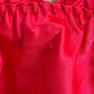 Victoria's Secret Red Satin Lace Trim Babydoll Camisole Top Size‎ Large thumbnail 3