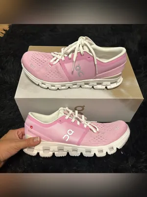 ON CLOUD X 5 petal pink athletic training running lace up shoes sneakers 8.5 new thumbnail 8