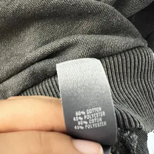 Aerie Oversized Crewneck Sweatshirt Medium Gray Distressed thumbnail 4