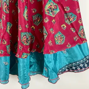 Boutique Reversible Maxi Wrap Skirt BINS415 thumbnail 3