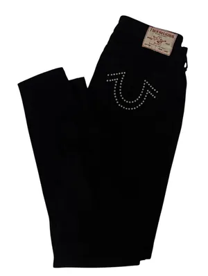 True Religion Jennie Super Skinny Curvy Mid-Rise Crystal thumbnail 3