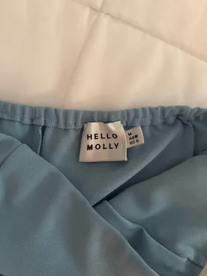 Blue Mini Dress Hello Molly thumbnail 4