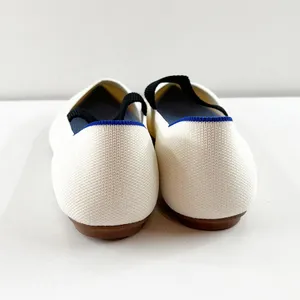 Rothy's The Point Mary Jane Ballet Flats in Love Bird Cream White 9.5 thumbnail 5