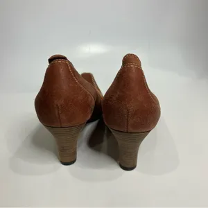 Indigo by Clarks pointed toe heels suede dancing‎ shoes size 9 Brown thumbnail 4