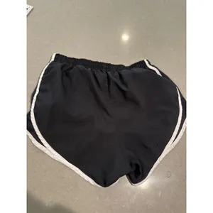 Varsity Spirit Black Athletic Running Shorts White Trim women's medium‎ thumbnail 4