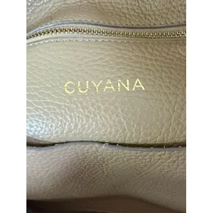 Cuyana Classic Structured Leather Tote Bag Cappuccino Tan OS thumbnail 10
