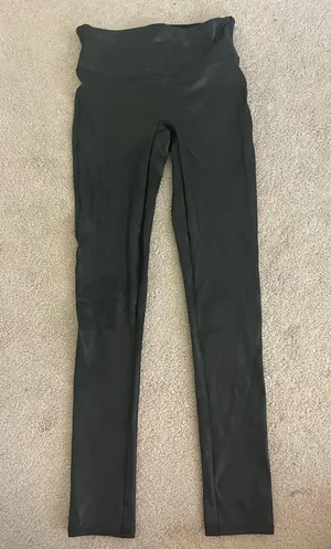 Leather Leggings Spanx Faux Black thumbnail 1