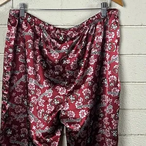 NFL for Her San Francisco 49ers Red Silky Pajama Pants size XL thumbnail 8