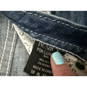 Vintage Rerock Express Barley Boot Cut Embroidered Low Rise Jeans 12R Y2K Grunge thumbnail 6