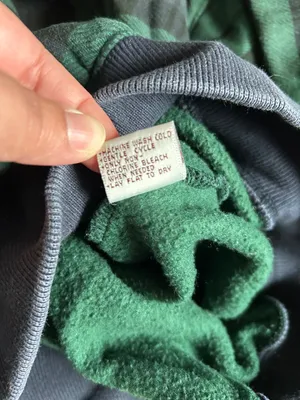 Slazenger navy and Green Plaid Crewneck Sweater thumbnail 5