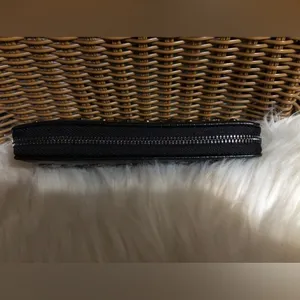 NEW Black Studded Zip Around Wallet thumbnail 7