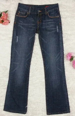 Seven 7 by Melissa McCarthy Women's Size 25 Blue Denim Regular Bootcut EUC thumbnail 1