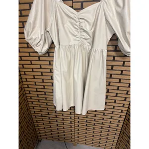 Arula Cream Faux Leather Dress Size X (‎ XL) thumbnail 3