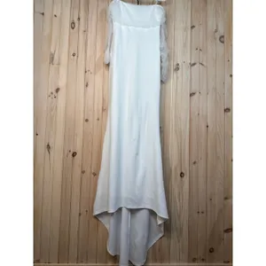 Lulus Beautifully Beloved White Mesh Off-the-Shoulder Maxi Dress Elegant Medium thumbnail 4