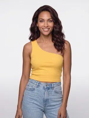 American Eagle One-Shoulder Top Size Medium thumbnail 5