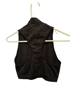 ADAPT ANIMAL SEAMLESS CROP 1/2 ZIP Size Large NWOT thumbnail 3