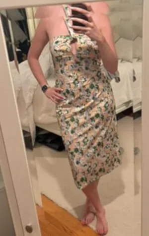 Zara Halter Dress NWT thumbnail 1
