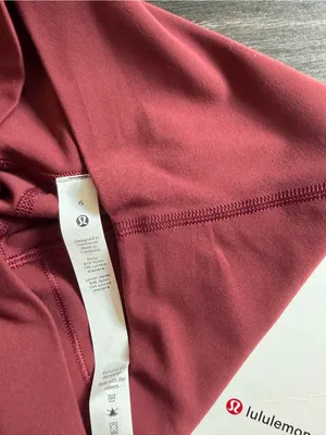 Lululemon Women’s High-Rise Rose Pink Leggings thumbnail 3