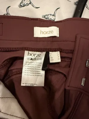 breeches horze Red Size 28 thumbnail 2