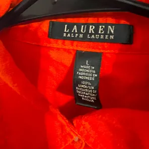 Ralph Lauren Vibrant Orange Button Down Shirt thumbnail 3