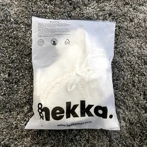 Hekka Croche Halter Maxi Dress in White, Size L​​​​​​​ thumbnail 4