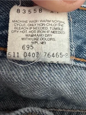 Levis Vintage 2002 Y2K 515 Blue Bootcut Jeans thumbnail 3