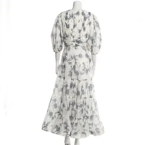 NWT Zimmermann Pleated Midi Dress thumbnail 7
