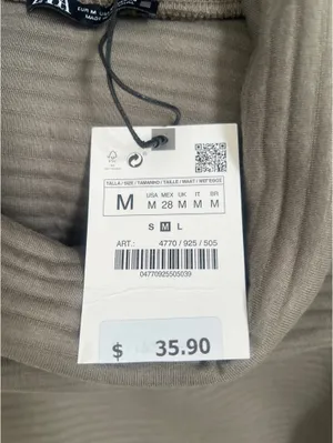 ZARA Women’s Ribbed Sweater Turtleneck thumbnail 3